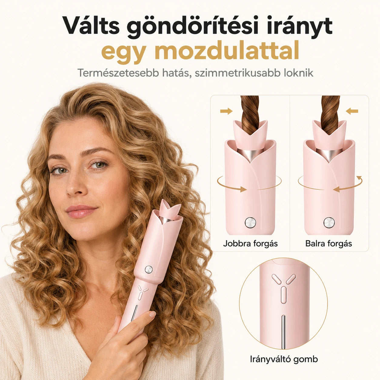 Altino™ Curluxe Pro Automata Hajgöndörítő
